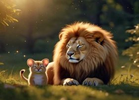 睡前故事老鼠和狮子 - 睡前故事狮子和老鼠的故事