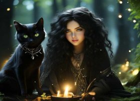 女巫小故事、猫小帅故事女巫