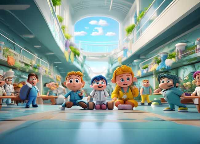 医院的故事动画视频，医院的故事动画版视频