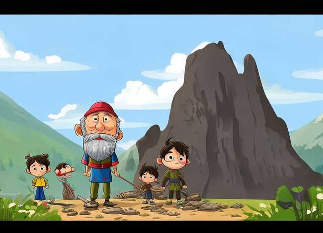 愚公移山故事儿童朗读 - 愚公移山故事视频朗读