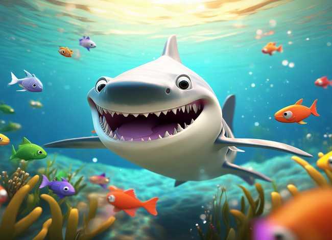 儿童故事鲨鱼吃小鱼 - 幼儿故事鲨鱼吃小鱼 儿童故事鲨鱼吃小鱼 - 幼儿故事鲨鱼吃小鱼