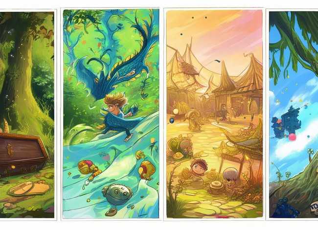 绘本故事四格连环画、绘本故事四格连环画怎么画 绘本故事四格连环画、绘本故事四格连环画怎么画