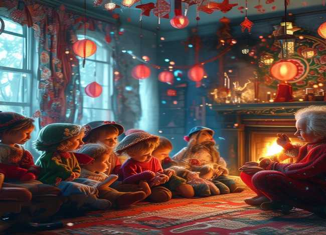 新年趣味故事儿童版；新年趣味小故事