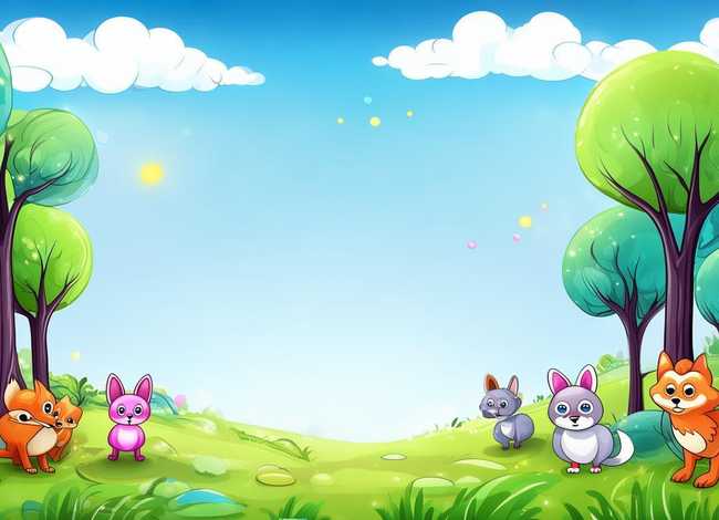 儿童故事ppt背景图片大全（儿童故事ppt背景图片）