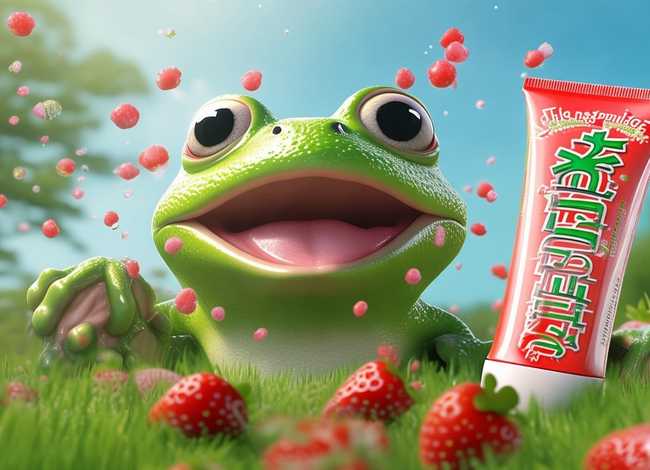 青蛙王子儿童水晶牙膏广告,青蛙王子儿童水晶牙膏草莓味 青蛙王子儿童水晶牙膏广告,青蛙王子儿童水晶牙膏草莓味
