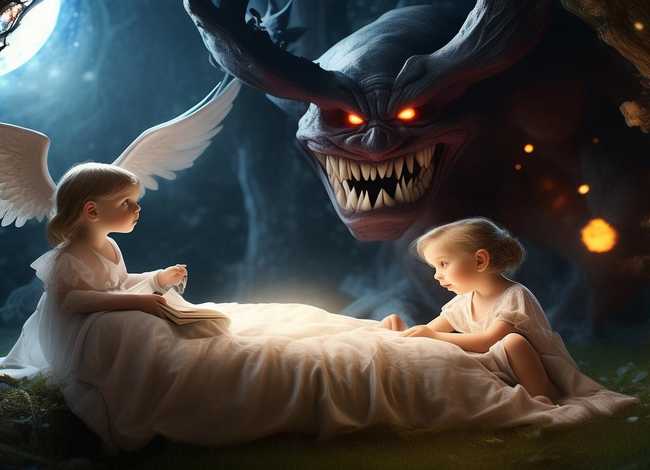 儿童睡前故事大全全集 - 儿童睡前故事大全全集天使与恶魔