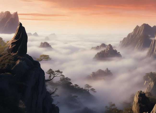 黄山 故事，黄山故事传说75字