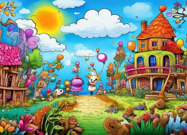 儿童故事手绘画图片大全 儿童故事绘画作品图片