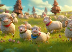 儿童故事七只小羊（少儿故事七只小羊）