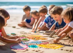 儿童玩沙画 - 儿童沙画怎么玩