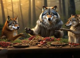 老狼请客寓意；老狼请客寓意什么