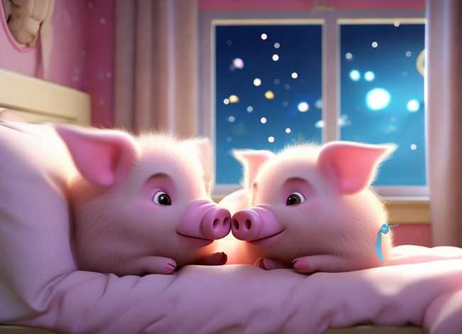 儿童睡前故事文字版小猪、小猪猪睡前小故事