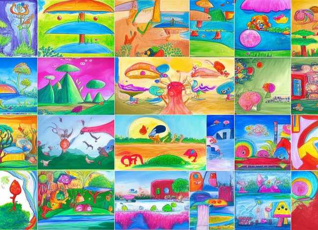 儿童绘画故事大全图片 - 儿童绘画画图片大全