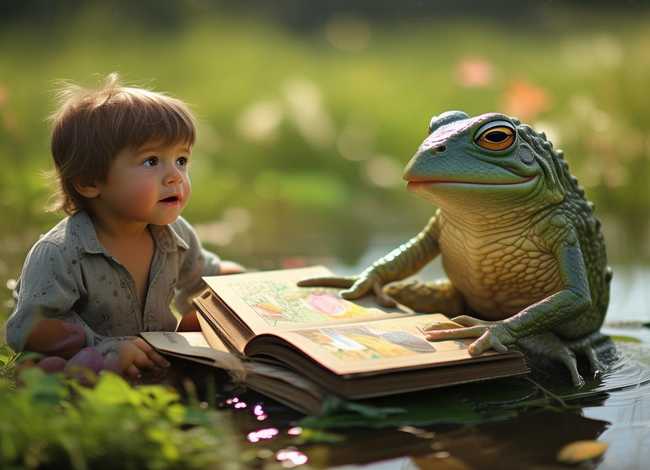 儿童故事听青蛙爷爷讲故事，听青蛙爷爷讲故事绘本