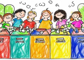 垃圾分类儿童画简笔画（垃圾分类儿童画 简笔画）