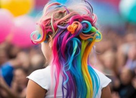 表演发型小女孩（小女孩表演的发型）