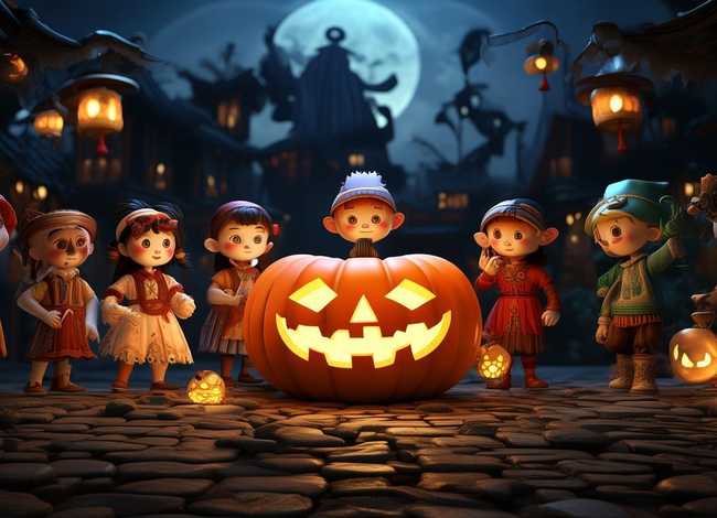 万圣节的小故事中文，万圣节的小故事中文翻译