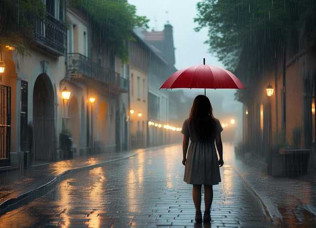 雨天的故事主题画 - 雨天的故事主题画怎么画 雨天的故事主题画 - 雨天的故事主题画怎么画