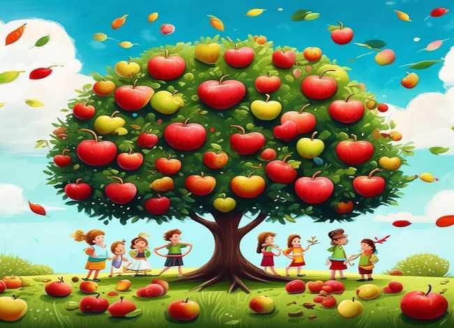 关于苹果的儿童故事（关于苹果的故事幼儿）
