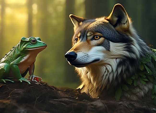 狼和青蛙这个故事告诉我们(狼和羊这个故事告诉我们什么) 狼和青蛙这个故事告诉我们(狼和羊这个故事告诉我们什么)