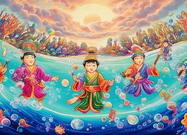 八仙过海故事儿童故事视频，八仙过海的故事的视频