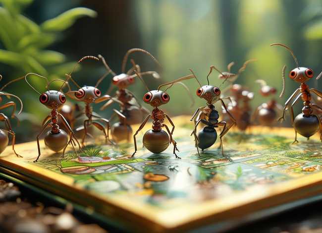 蚂蚁的故事绘本;蚂蚁的故事绘本讲的什么意思 蚂蚁的故事绘本;蚂蚁的故事绘本讲的什么意思