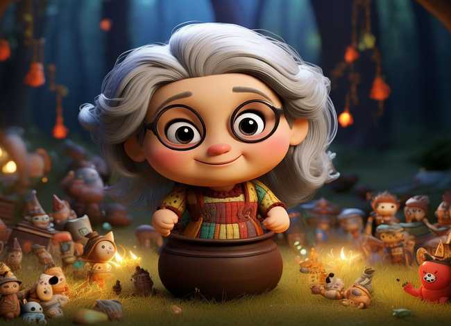 巫婆儿童故事英语（巫婆奶奶英语绘本故事）