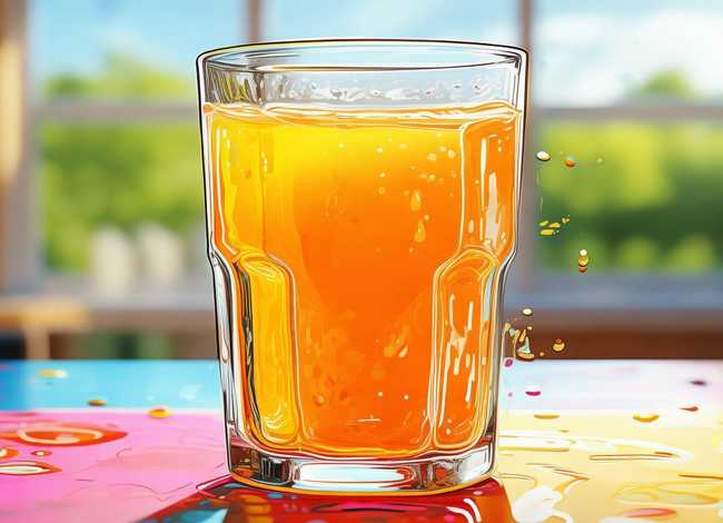 儿童简笔画果汁；果汁的画法儿童简笔