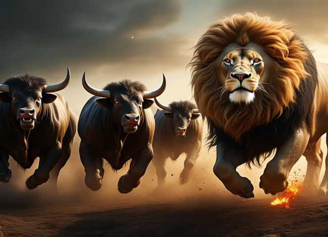 三只公牛和狮子故事视频 三只公牛和狮子故事视频播放