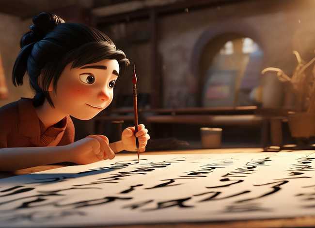 书法小故事动画 - 书法小故事动画片 书法小故事动画 - 书法小故事动画片