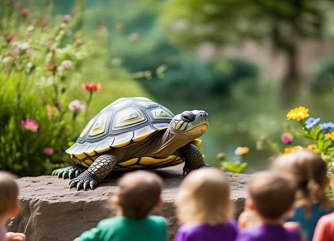 少儿故事会聪明的乌龟，少儿故事《聪明的小乌龟》