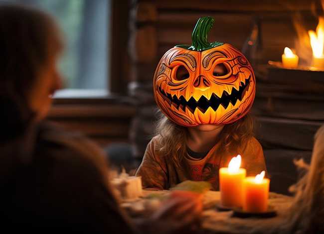 听儿童讲故事南瓜面具（南瓜面具看图讲故事）