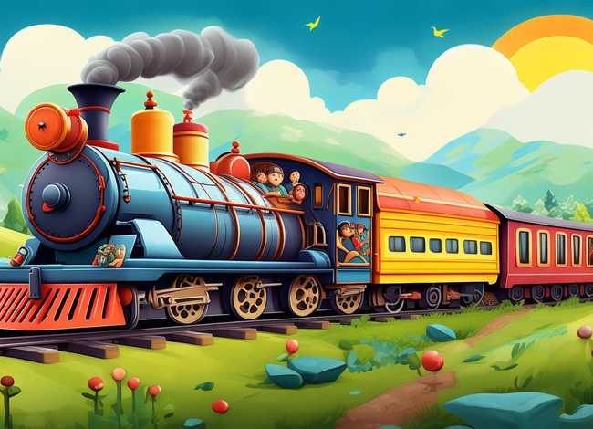 儿童火车故事大王，火车大王的故事