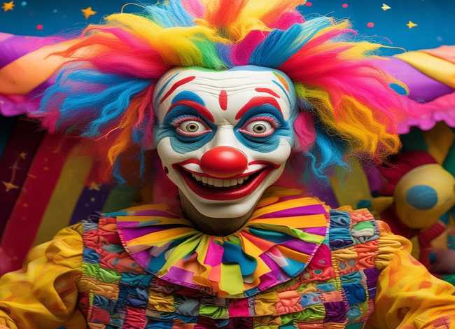 小丑儿童画 儿童小丑怎么画