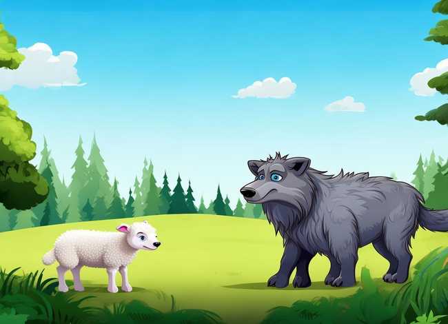经典儿童故事大全大灰狼和小羊、大灰狼和小羊的故事大全视频