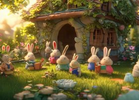 小兔子乖乖儿童故事、小兔子乖乖幼儿故事