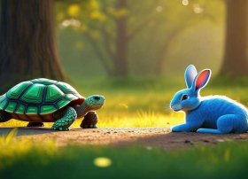儿童哄睡故事大全龟兔赛跑，365夜睡前故事大全龟兔赛跑的故事