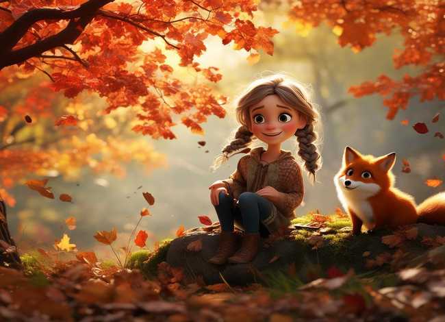 关于秋天的童话故事怎么写 - 有关秋天的童话