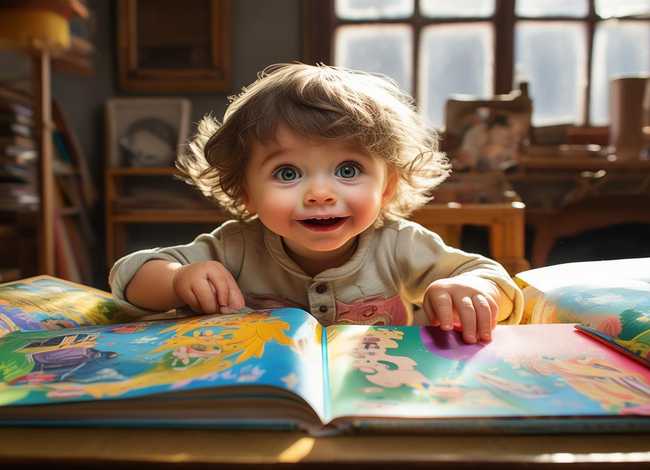 儿童故事吃书的孩子，绘本故事吃书的孩子