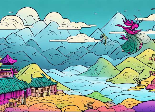 中国神话故事绘本小学 中国神话故事绘本简笔画