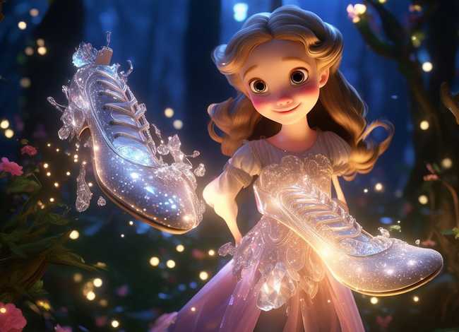 灰姑娘水晶鞋童话故事儿童；灰姑娘的水晶鞋的故事文字版