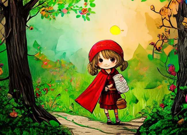 小红帽儿童故事ppt课件 小红帽绘本ppt课件