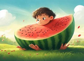 西瓜的故事儿童，西瓜的幼儿故事