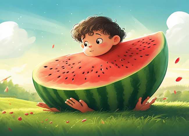 西瓜的故事儿童,西瓜的幼儿故事 西瓜的故事儿童,西瓜的幼儿故事