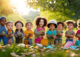 儿童环保故事绘画，儿童环保绘画图