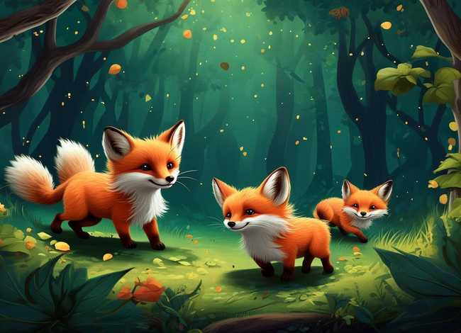 有关狐狸的幼儿故事2分钟；有关狐狸的幼儿故事2分钟演讲