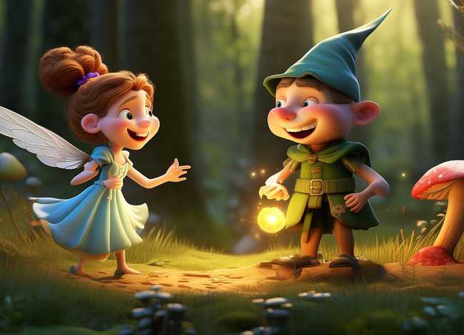 英文童话故事对话版有趣的、英语童话对话