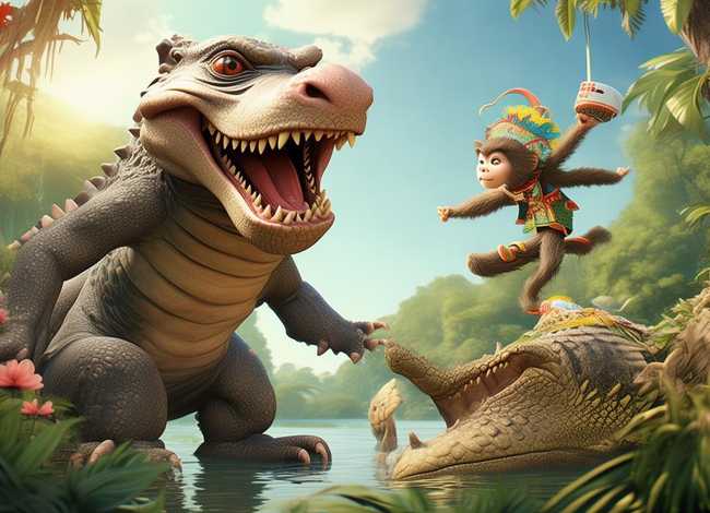 12生肖故事完整版（12生肖故事完整版猴子和鳄鱼）