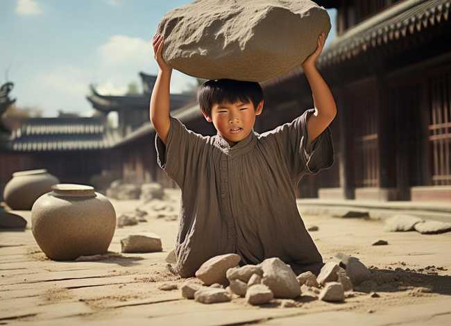 司马光砸缸的故事简单版；司马光砸缸的故事简单版视频