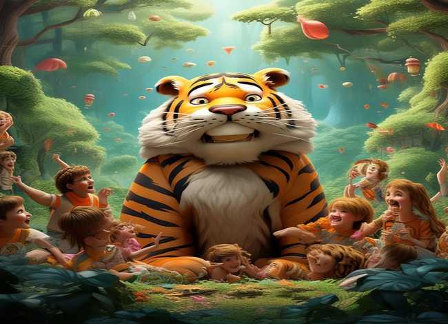 关于老虎的儿童故事表演，有关老虎的幼儿故事大全